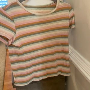 American eagle stripped shirt
